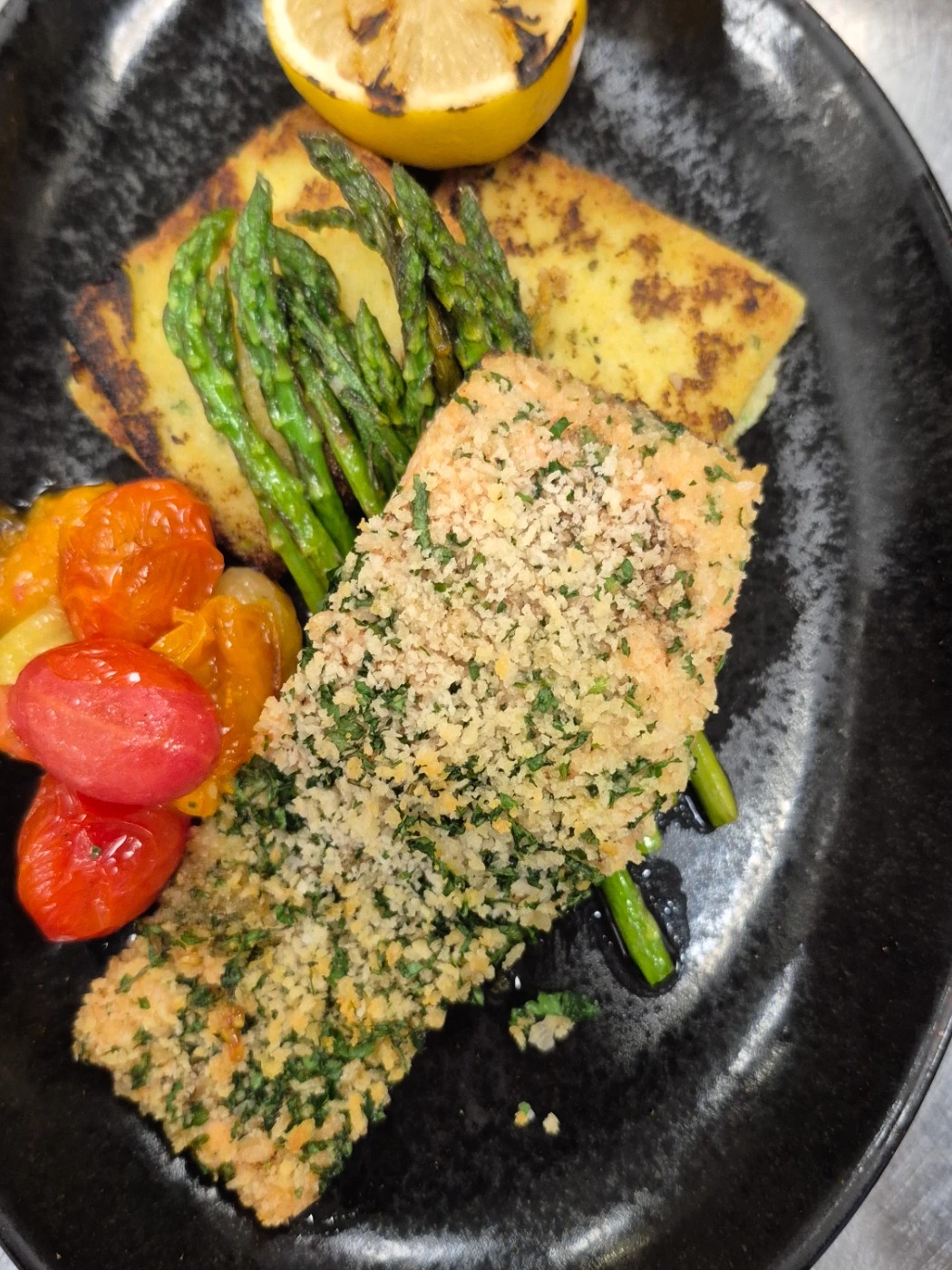 Signature private chef plated course
