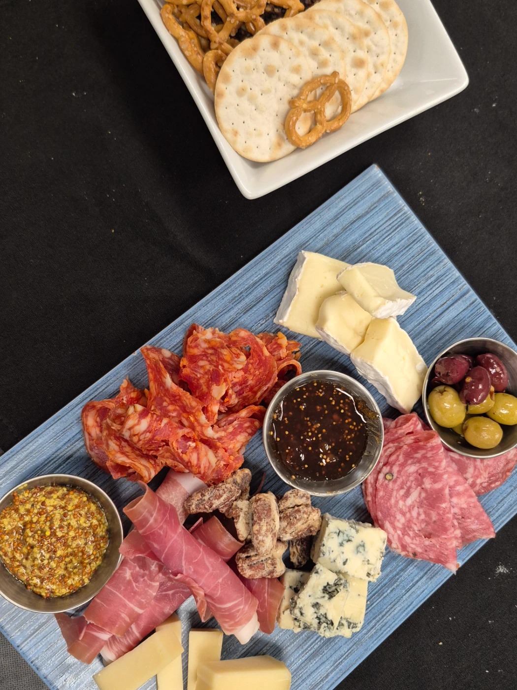 Seasonal composed plate from a private event