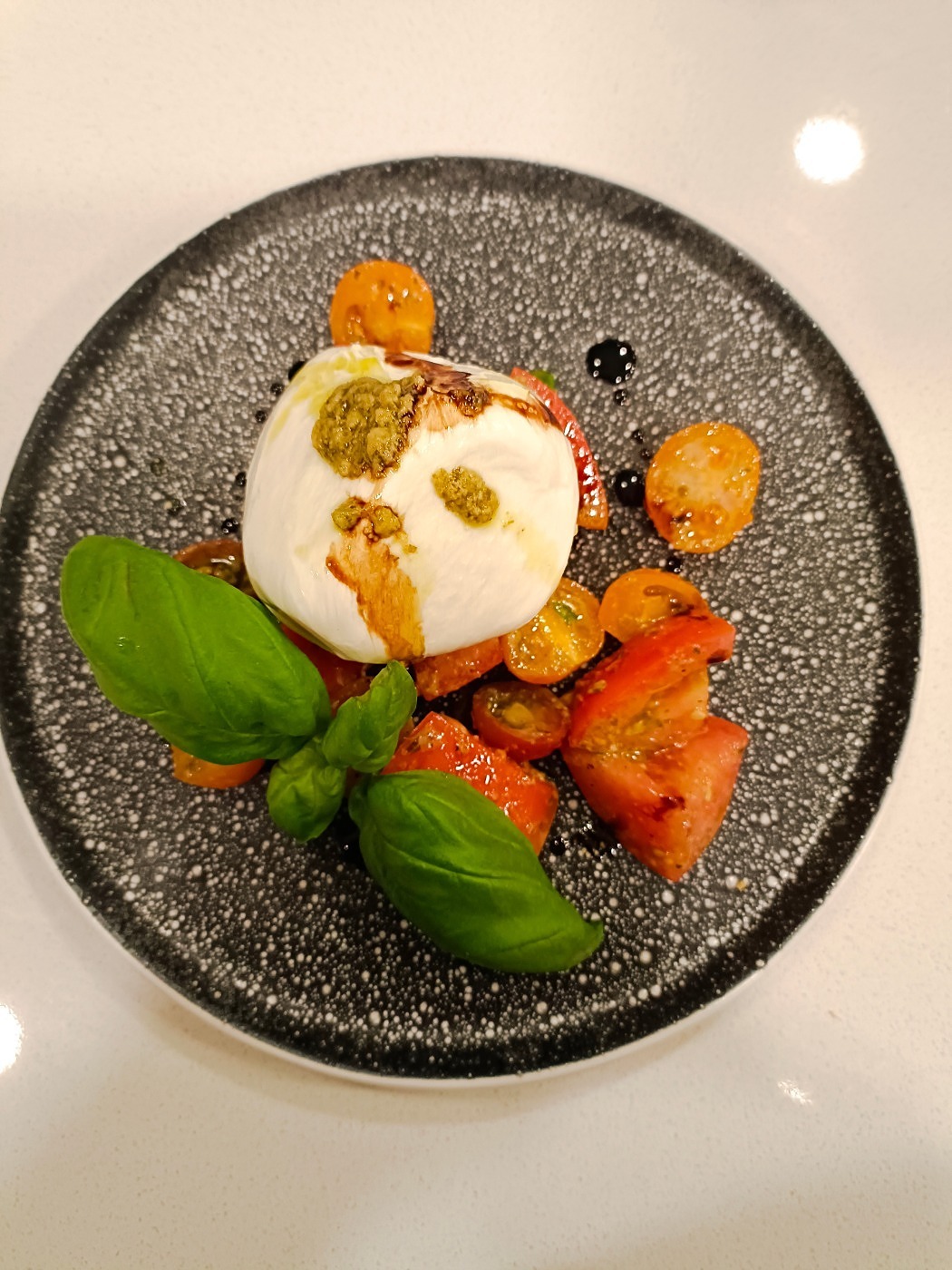 Curated course from a private chef event